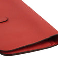 HERMES Dogon GM Taurillon Clemence Wallet