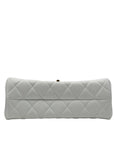 CHANEL 1994-1996 Matelassé Chain V-Flap Lambskin Shoulder Bag