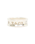 TIFFANY & CO. Narrow 1837 Ring