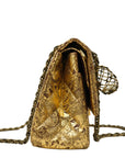 CHANEL 2008-2009 Gold Hardware Shoulder Bag