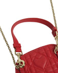 CHRISTIAN DIOR Lady Dior Call'in Dior Phone Holder / Shoulder Bag
