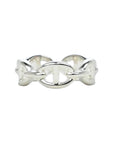 HERMES Ag925 Chaine d'Ancre Anchored Ring
