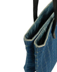 HERMES Denim Shoulder Bag