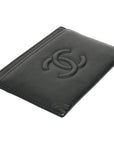 CHANEL Cocomark Caviar Skin Card Case