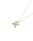 TIFFANY & CO. SV925 K18 Signature Necklace