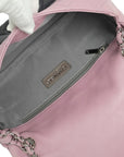 CHANEL 2008–2009 Matelassé Bicolor Chain Shoulder Bag