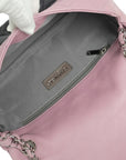 CHANEL 2008–2009 Matelassé Bicolor Chain Shoulder Bag