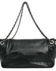 CHANEL 2009-2010 Matelassé Coco Mark Lambskin Shoulder Bag