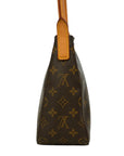 LOUIS VUITTON Monogram LoopingMM Canvas Shoulder Bag M51146