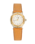 Hermes Clipper Leather Belt Watch