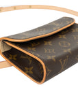 LOUIS VUITTON Monogram Pochette Florentine Pouch/Waist Bag