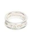 TIFFANY & CO. SV925 Narrow 1837 Ring