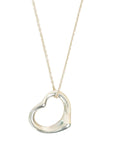 TIFFANY & CO. SV925 Open Heart Necklace