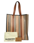 BURBERRY Stripe Tote Bag