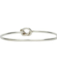 TIFFANY & CO. SV925 K18YG Love Knot Bangle