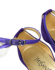 YVES SAINT LAURENT Pumps with Blue Ribbon