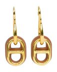 HERMES Oh! My Yon Chaine d'Ancre Swing Earrings