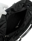 CHANEL 2008-2009 Nylon Paris-New York Tote Bag/Shoulder Bag
