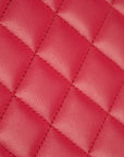 CHANEL 2011 Coco Mark Matelasse Lambskin iPad Case
