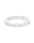 TIFFANY & CO. SV925 Notes Narrow Ring