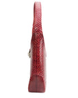 SALVATORE FERRAGAMO Ultra Rare Lizard Leather Parent-Child Bag Handbag