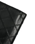 CHANEL 2009–2010 Matelassé Coco Mark Bi-Fold Long Wallet