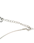 CHRISTIAN DIOR Logo Plate Necklace
