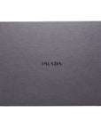 PRADA Nylon Round Zip Compact Wallet