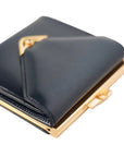 CARTIER Kiss Lock Tri-Fold Wallet