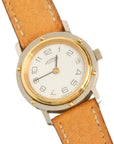 Hermes Clipper Leather Belt Watch