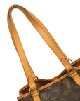 LOUIS VUITTON Monogram Batignolles Vertical Tote Bag M51153