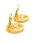 CHANEL Coin Motif Earrings