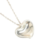 TIFFANY & CO. SV925 Curved Heart Necklace