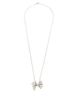 TIFFANY & CO. SV925 House Design Ribbon Necklace