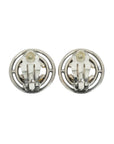 CHANEL Circle Coco Mark Earrings