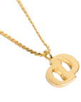 CHRISTIAN DIOR CD Logo Necklace