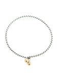 TIFFANY & CO. SV925 K18YG Twist Bangle