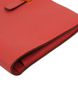 HERMES Dogon GM Taurillon Clemence Wallet