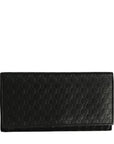 GUCCI GG Signature Bifold Long Wallet