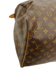 LOUIS VUITTON Monogram Keepall 55 Boston Handbag / Travel Bag M41424