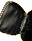 CHANEL 1997-1999 Vanity Caviar Skin Handbag