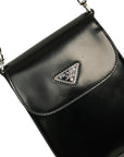 PRADA Patent Leather Shoulder Bag
