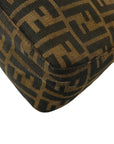 FENDI Zucca Mamma Baguette Shoulder Bag