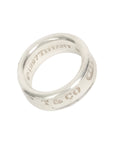TIFFANY & CO. SV925 Narrow 1837 Ring