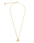 CHRISTIAN DIOR CD Logo Necklace