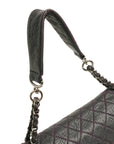 CHANEL 2008–2009 Matelassé Coco Mark Shoulder Bag
