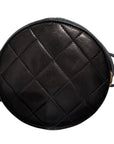 CHANEL 1997-1999 Fringe Bucket Lambskin Shoulder Bag