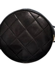 CHANEL 1997-1999 Fringe Bucket Lambskin Shoulder Bag