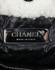 CHANEL Coco Neige Matelassé Drawstring Handbag/Shoulder Bag 2Way