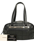CHANEL 2004–2005 Chocolate Bar Stitch Shoulder Bag